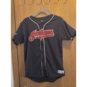 Coco Crisp VTG Cleveland Indians Blue Jersey - Majestic Made in USA Size Medium